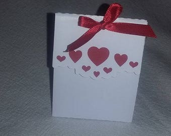 Boiteà dragées coeur , mariage , baptême , anniversaire