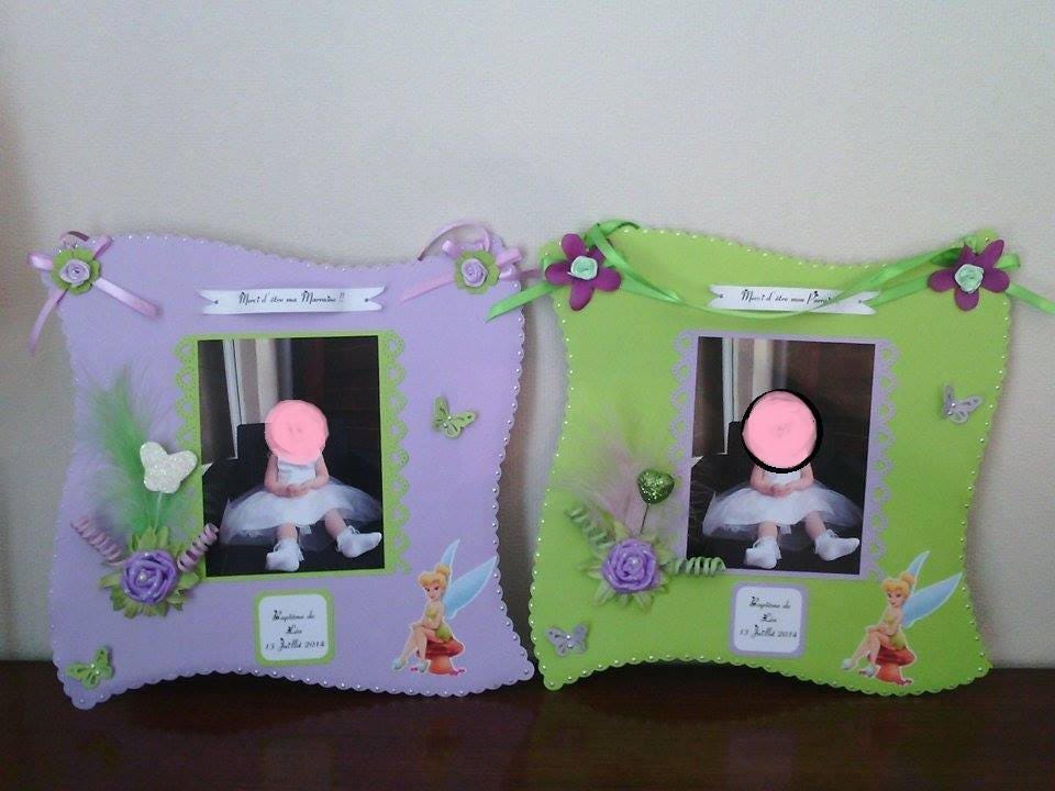 Cadres Pour Parrain & Marraine Fée Clochette