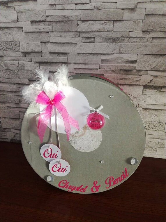 Urne De Mariage Theme Bulles Couleurs Et Personnalisation Etsy