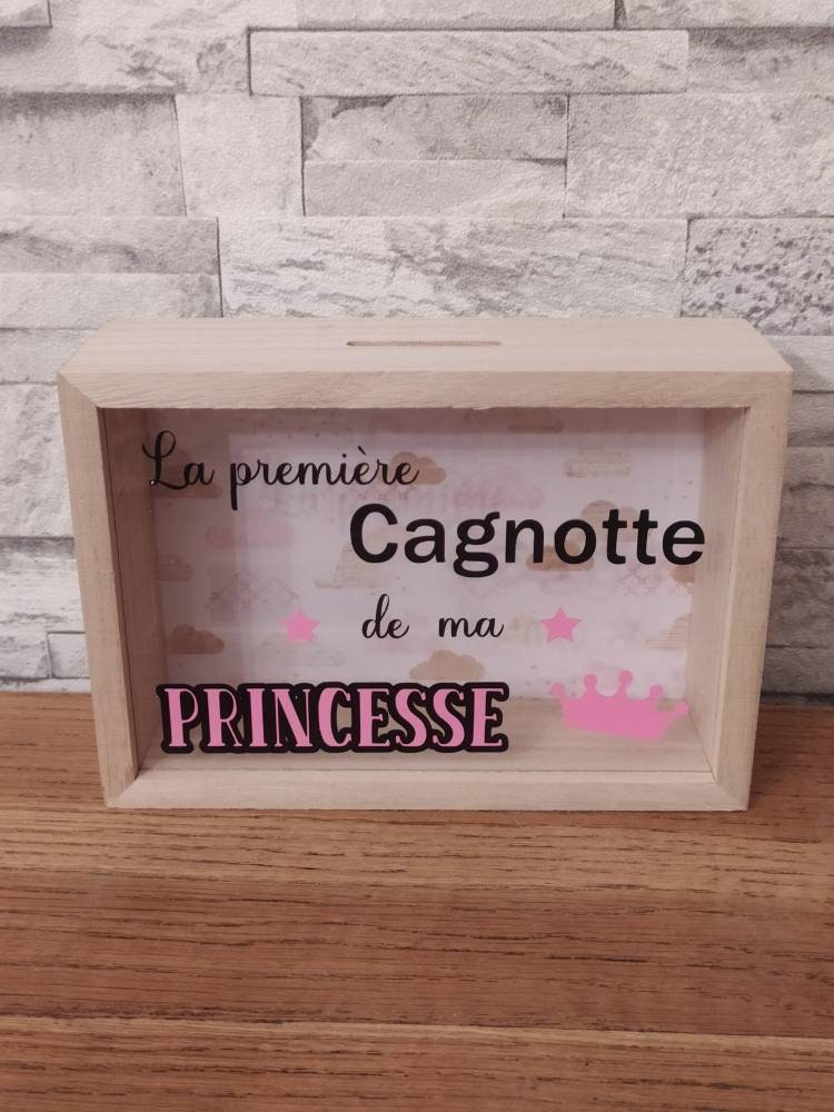 Tirelire Cagnotte La Première Cagnotte de Ma Princesse