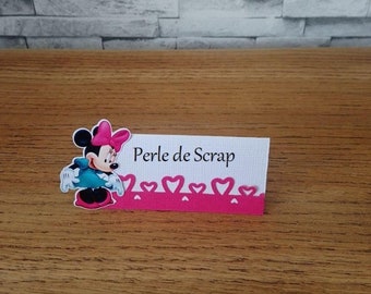 lot de  marque place minnie