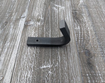 Rustic Wall Hook, Metal Coat Hooks, Heavy Duty Wall Mounted Coat Hook, Modern Farmhouse Hook Handmade Hook
