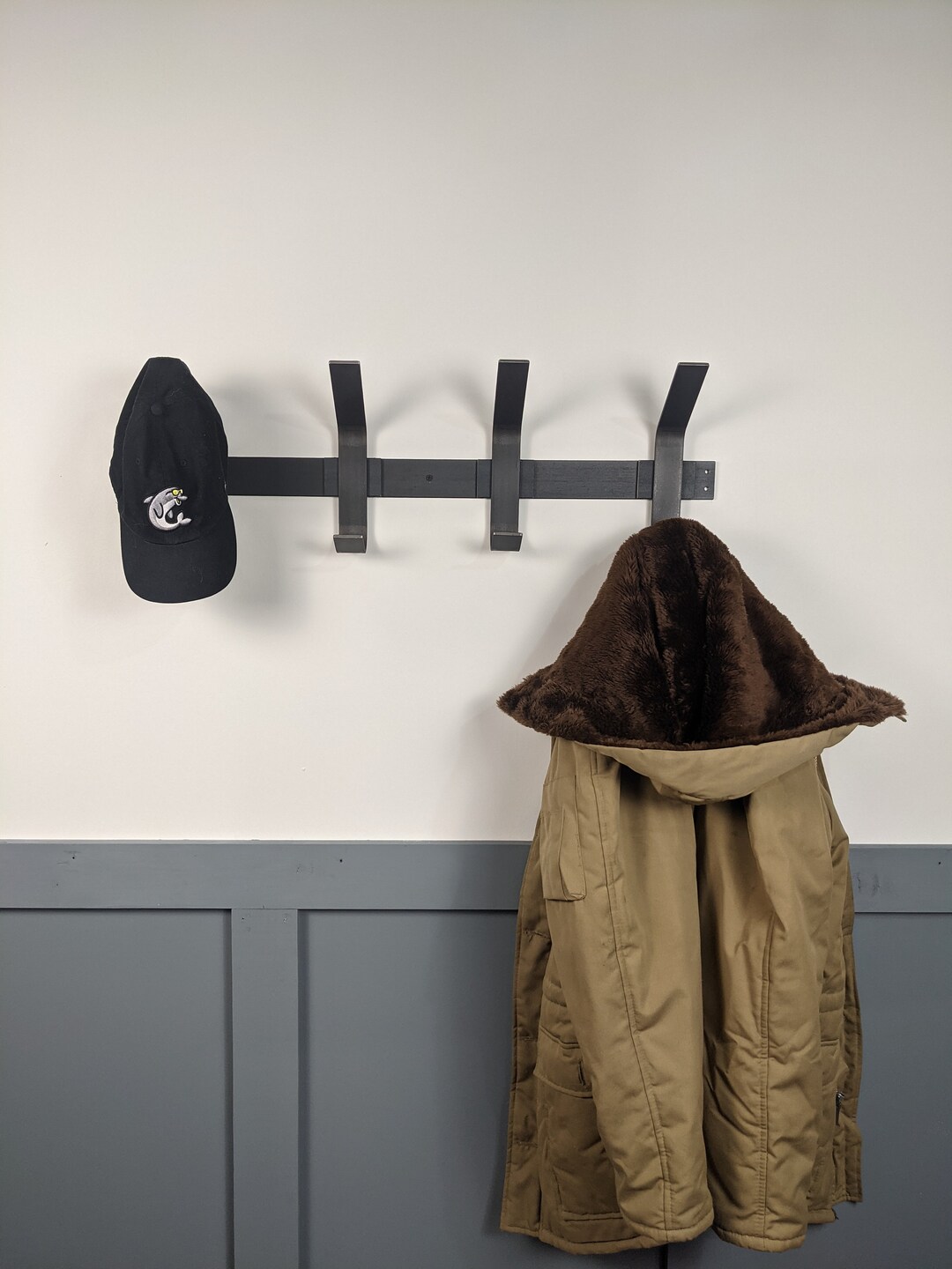 Oversized Rustic Farmhouse Style Coat Rack - Etsy