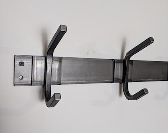 Coat Rack Wall Mount, Industrial Style Coat Hooks