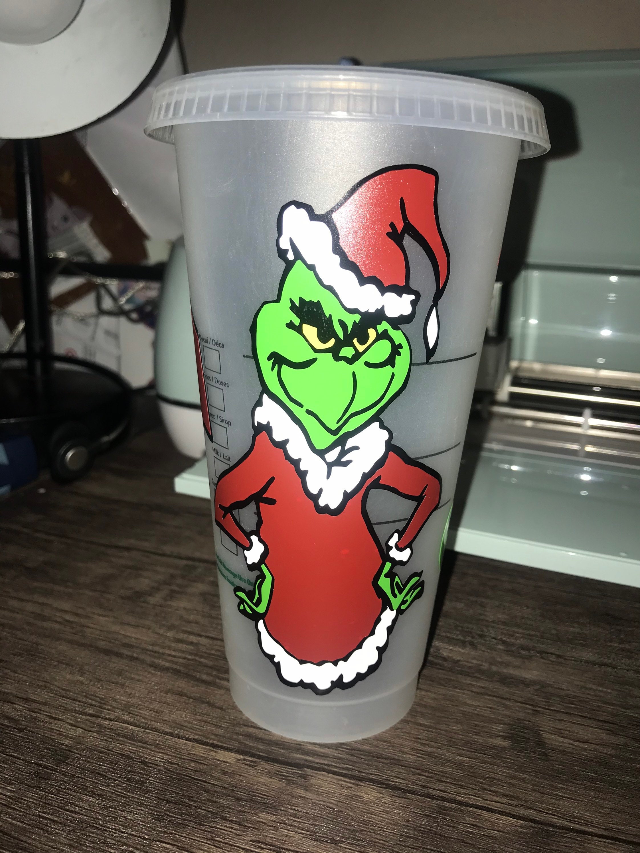 Grinch Starbucks Cup Etsy