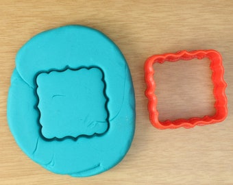 Square Plaque Cookie Cutter - 3d Printed Cookie Cutter