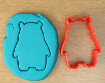Bear Cookie Cutter - 3d Printed Cookie Cutter