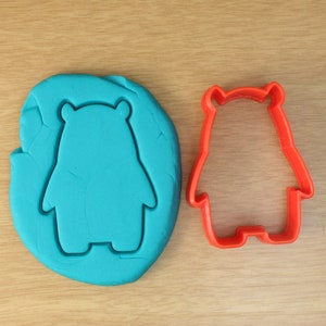 Bear Cookie Cutter - 3d Printed Cookie Cutter
