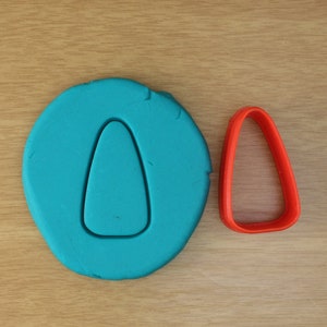 Rounded Triangle Polymer Clay Cutter - 3d Printed Polymer Clay Cutter