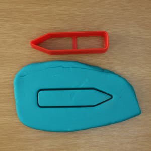 Pencil Cookie Cutter - 3d Printed Cookie Cutter