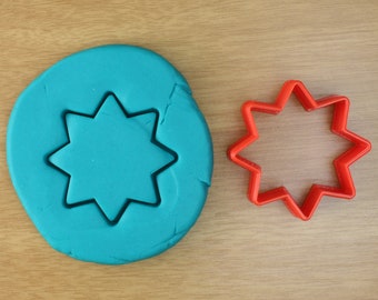 Sun Cookie Cutter - 3d Printed Cookie Cutter