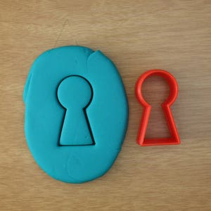 Keyhole Cookie Cutter - 3d Printed Cookie Cutter