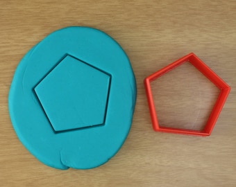 Pentagon Cookie Cutter - 3d Printed Cookie Cutter