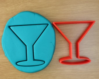 Martini Glass Cookie Cutter