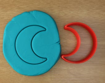 Moon Cookie Cutter - 3d Printed Cookie Cutter