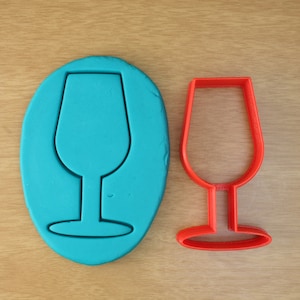 Wine Glass Cookie Cutter - 3d Printed Cookie Cutter