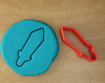 Sword Cookie Cutter - 3d Printed Cookie Cutter