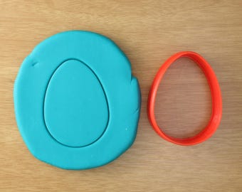 Egg Cookie Cutter - 3d Printed Cookie Cutter