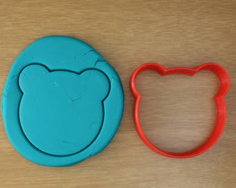 Teddy Bear Head Cookie Cutter - 3d Printed Cookie Cutter