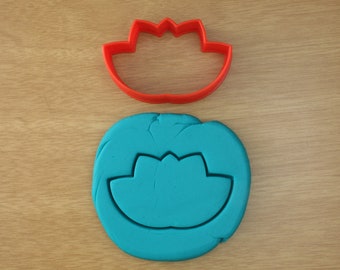 Lotus Cookie Cutter - 3d Printed Cookie Cutter