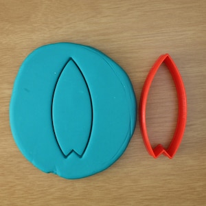 Surfboard Cookie Cutter - 3d Printed Cookie Cutter