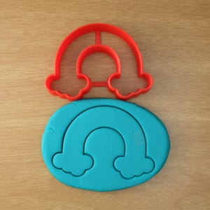 Rainbow Cookie Cutter - 3d Printed Cookie Cutter