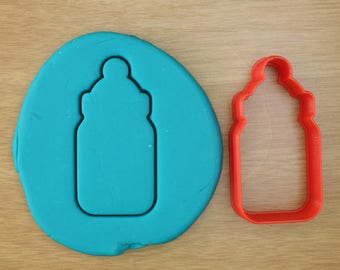 Cortador de galletas de botella de bebé