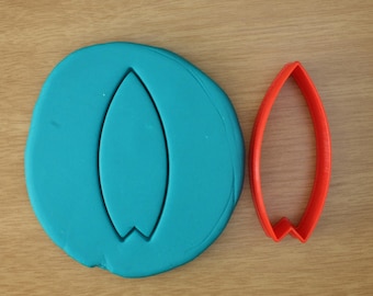 Surfboard Cookie Cutter - 3d Printed Cookie Cutter