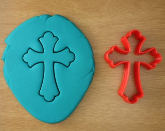 Budded Cross Cookie Cutter - 3d Printed Cookie Cutter