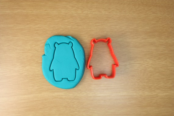 Bear Cookie Cutter - 3d Printed Cookie Cutter
