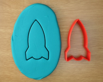 Rocket Cookie Cutter - 3d Printed Cookie Cutter
