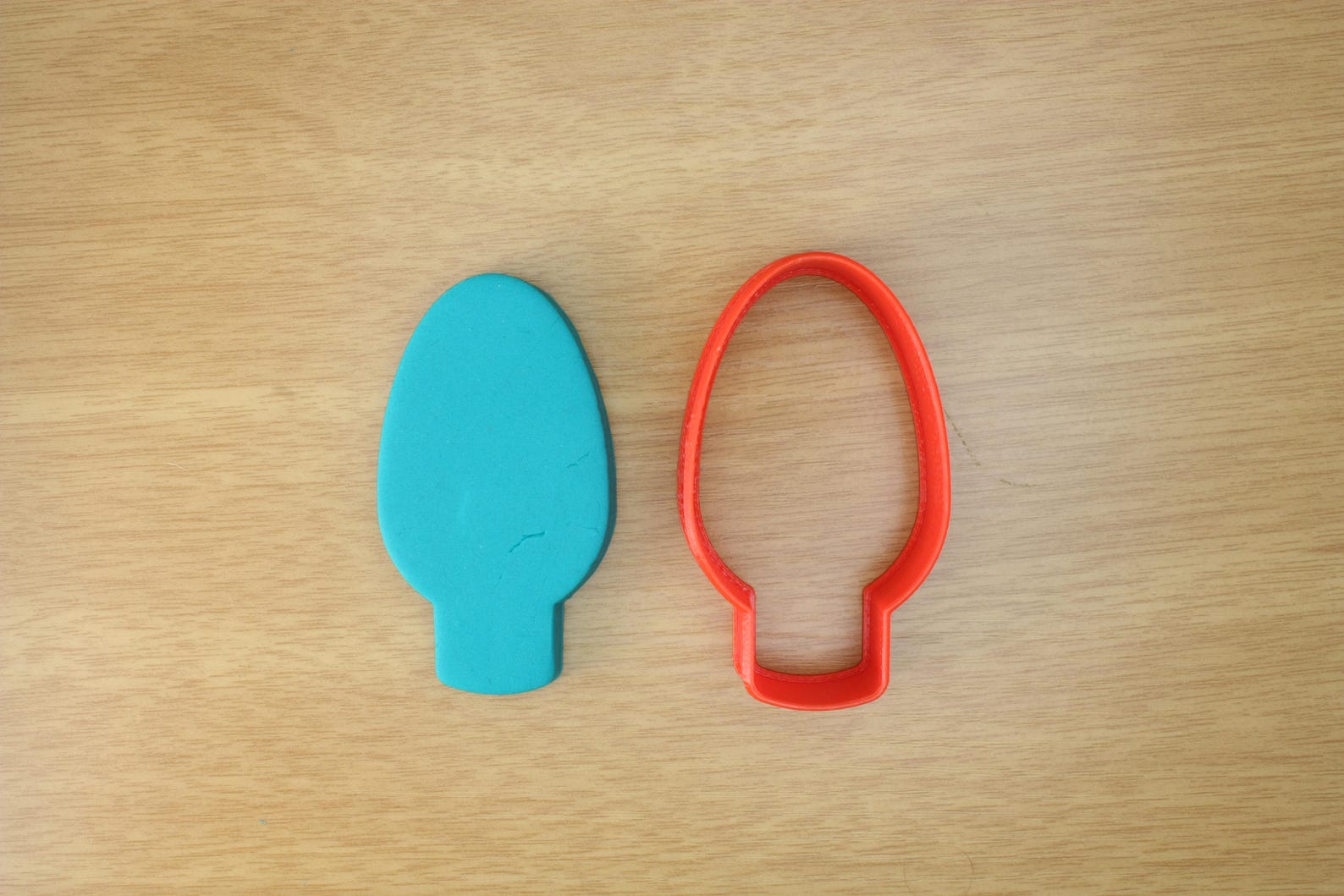 Christmas Light Bulb Cookie Cutter Etsy