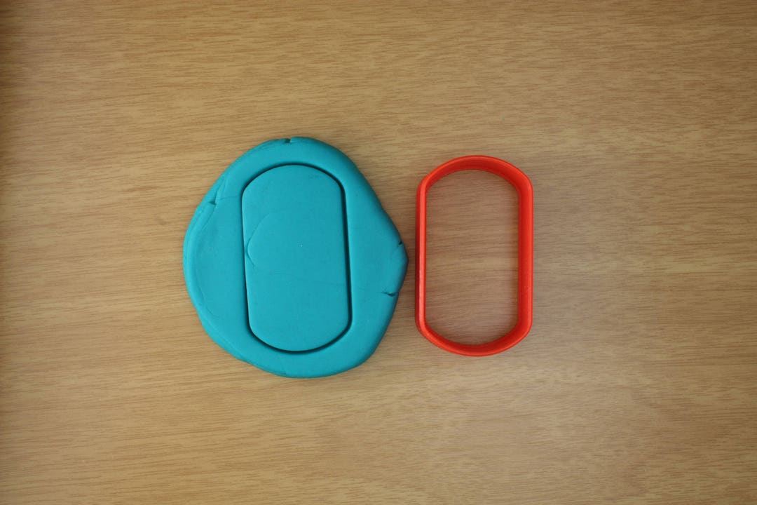 Military Dog Tag Cookie Cutter 3d Printed Cookie Cutter Etsy