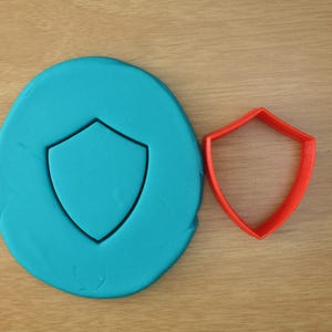 Shield Cookie Cutter - 3d Printed Cookie Cutter