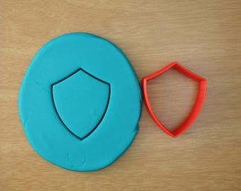 Shield Cookie Cutter - 3d Printed Cookie Cutter