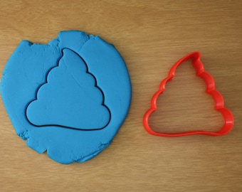 Poop Emoji Cookie Cutter - 3d Printed Cookie Cutter