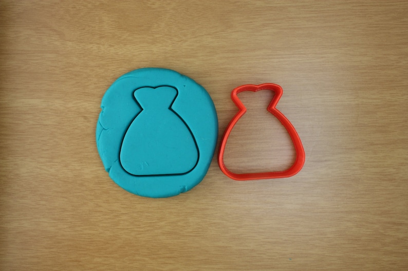 Money Bag Cookie Cutter Etsy