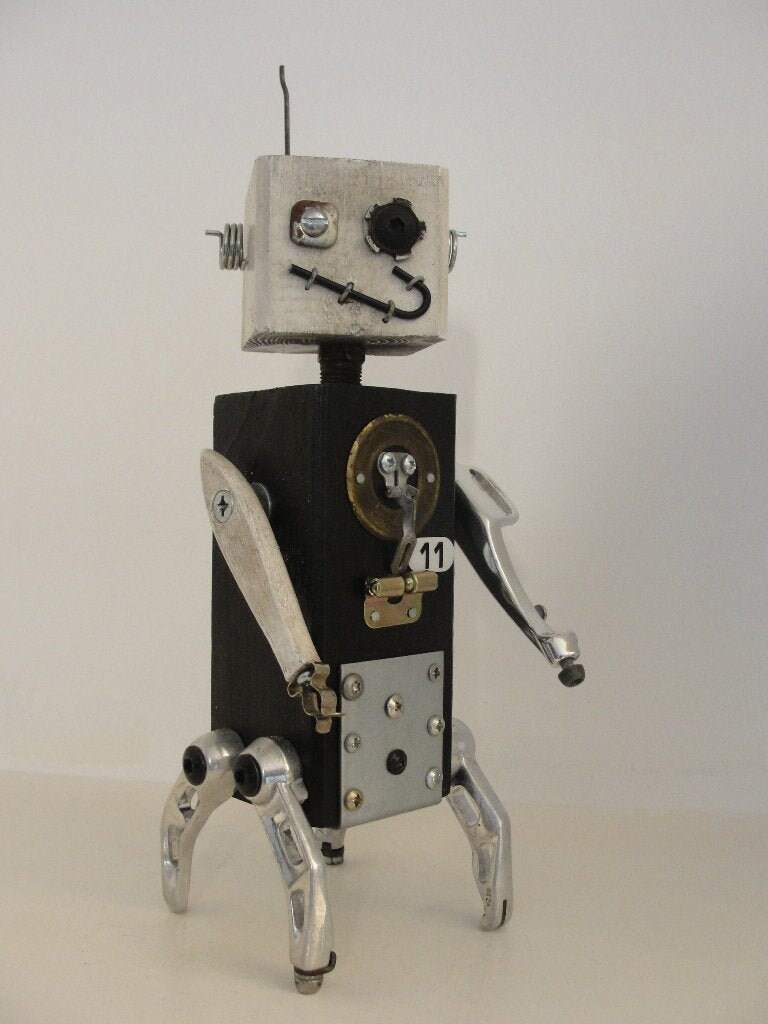 Petit Robot Décoratif Recyclage