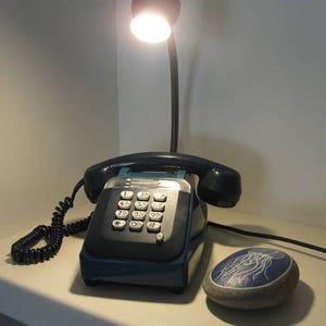 Original vintage telephone lamp from the 80s