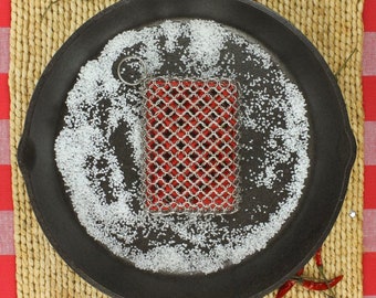 Chainmail Cast Iron Skillet Scrubber