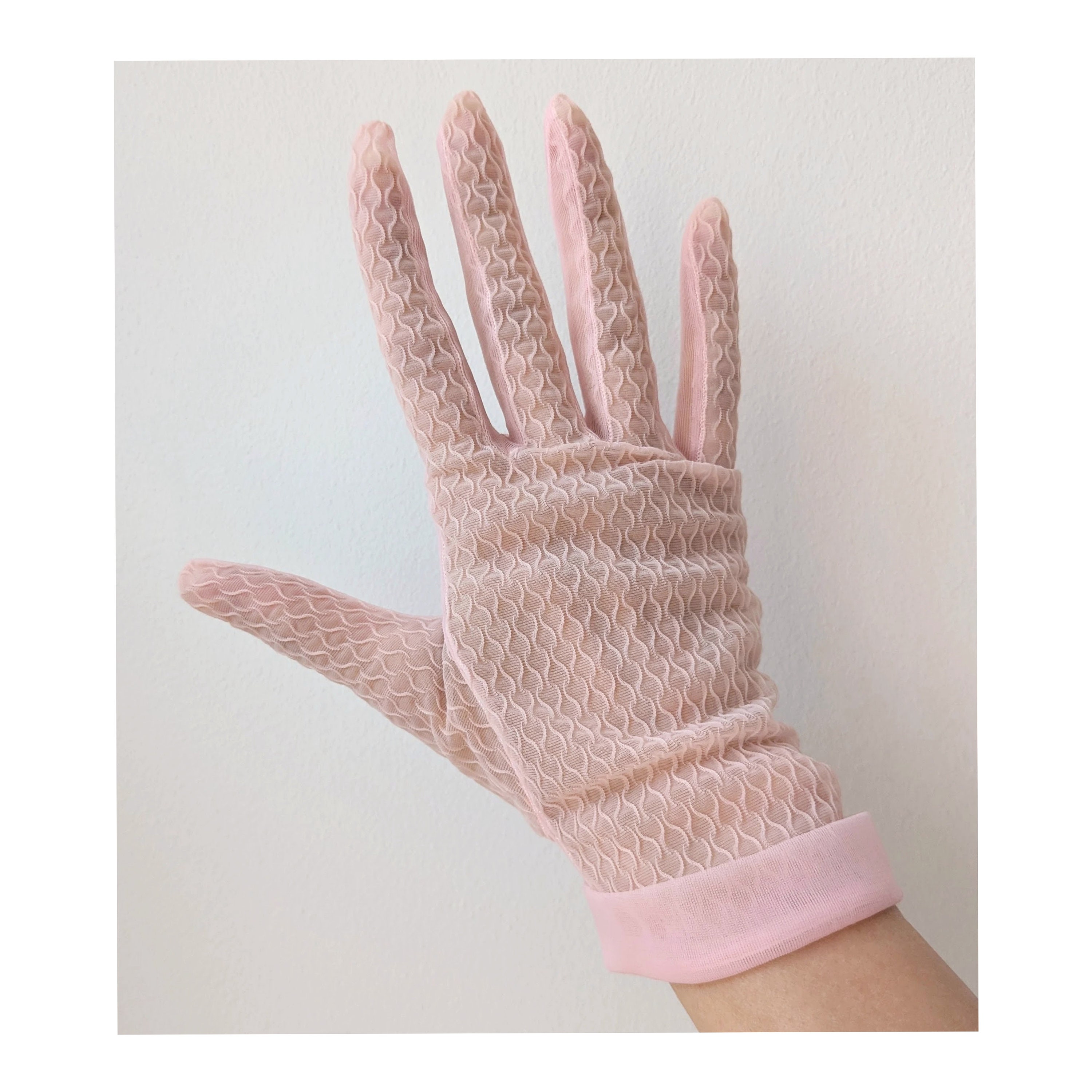 1pair Cute Sun Protection Gloves For Women, Short Fingerless Gloves With  Anti-slip & Breathable Fabric, Ideal For Tea-picking, Driving, Cycling In  Summer