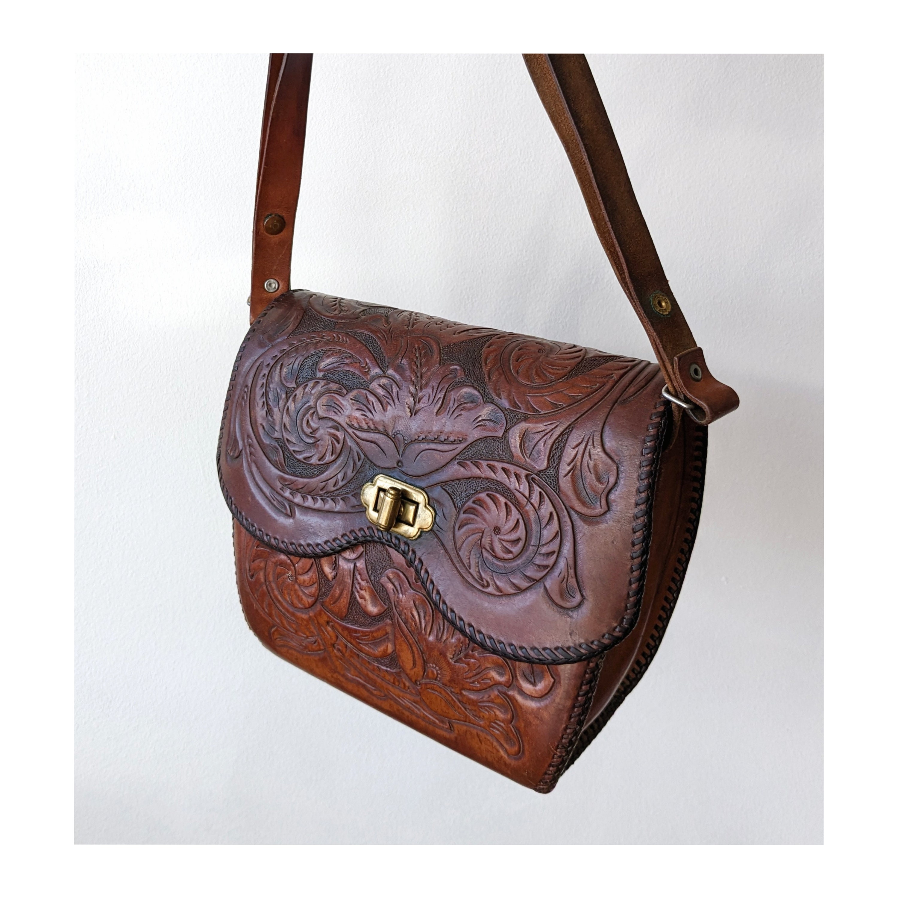 Tooled leather deals