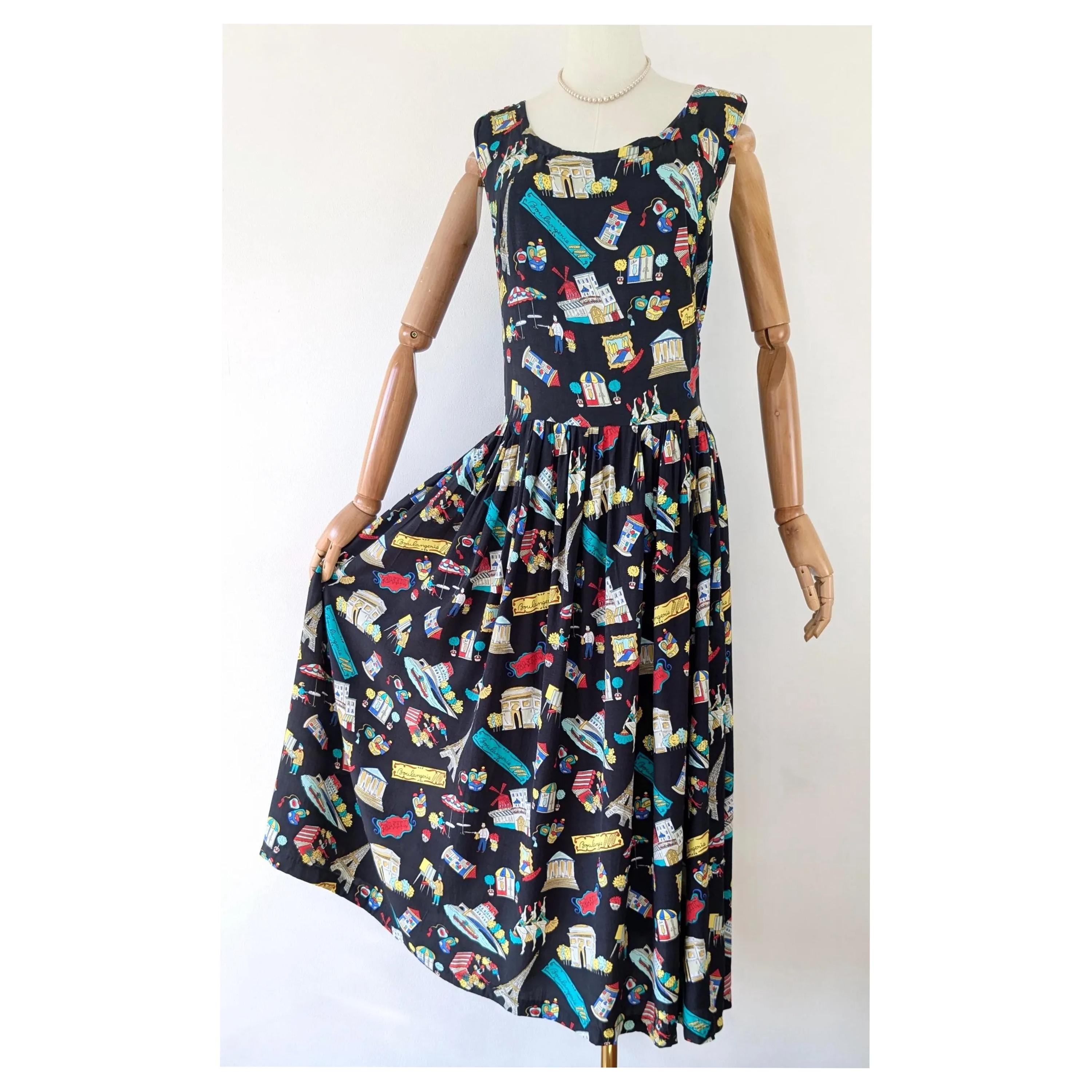 Paris Themed Dress UK