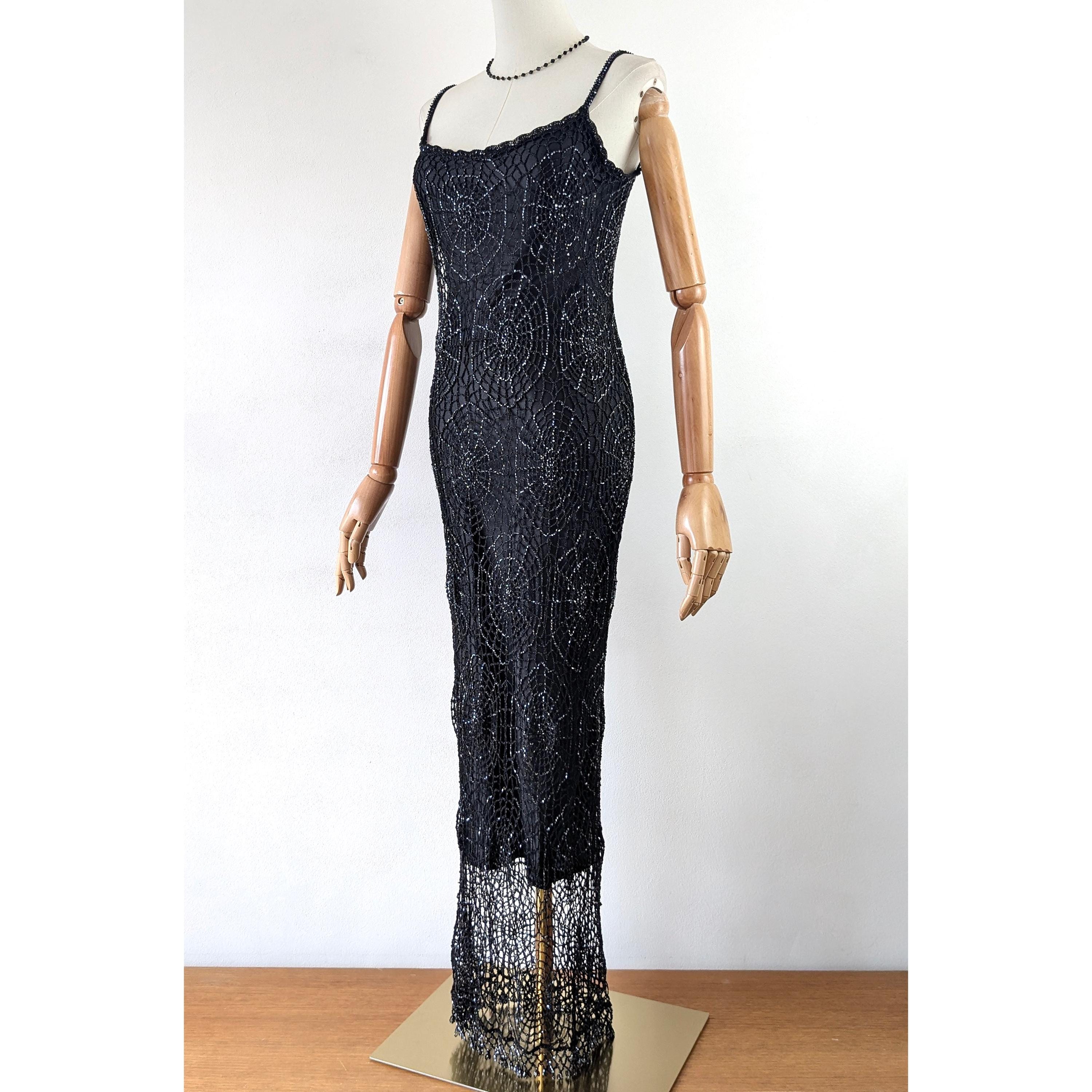 green emerald velvet dress Karen Millen Black Evening Dress