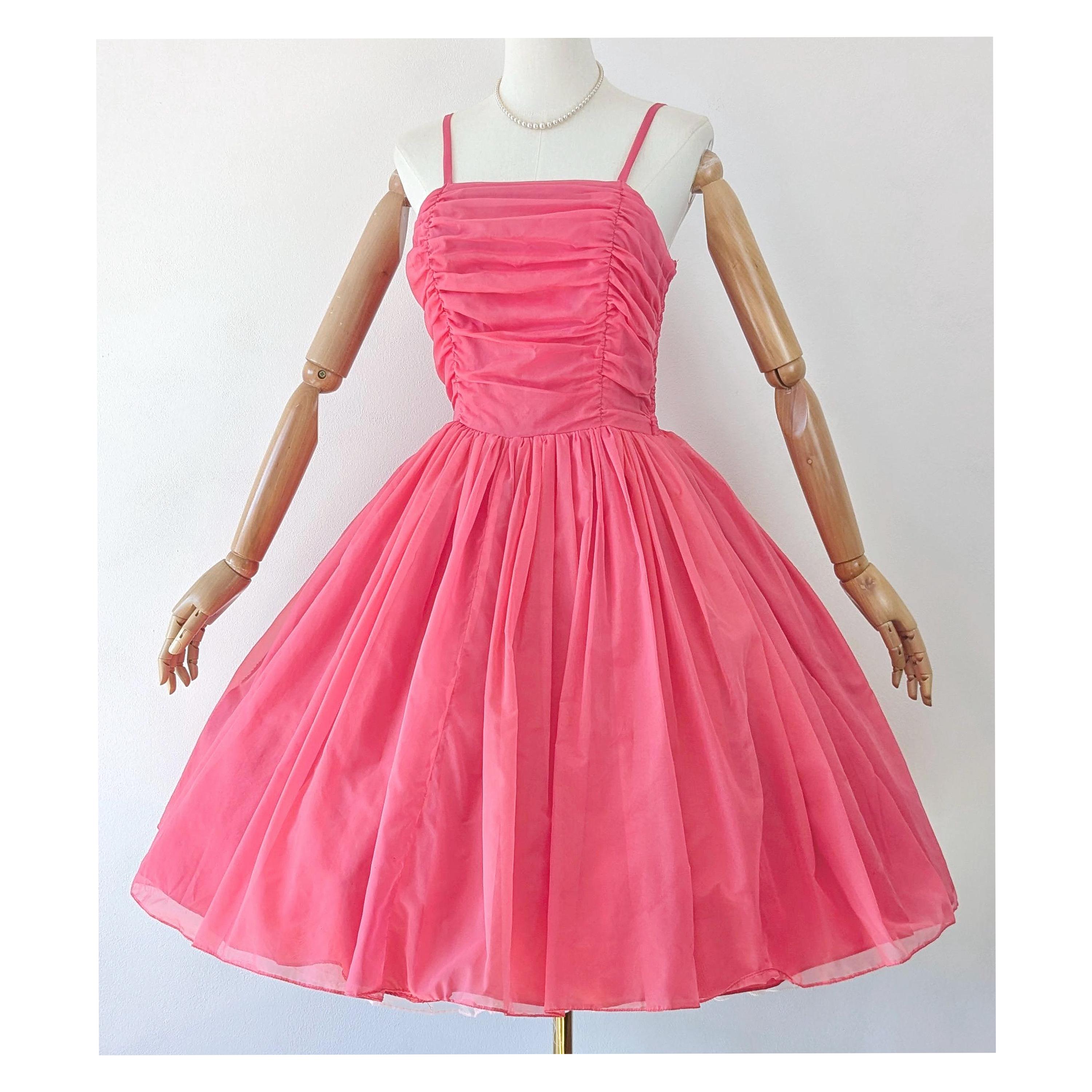 bridesmaid dress watermelon Watermelon Mermaid Spaghetti Straps Long Bridesmaid Dress main image 1