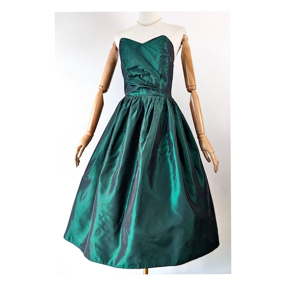 slim fit dress slacks Baltic Born Womens Shonda Sparkle Midi Dress | Emerald main image 0