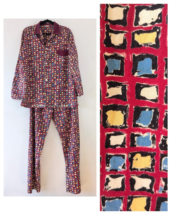 Vintage mens pajamas hotsell