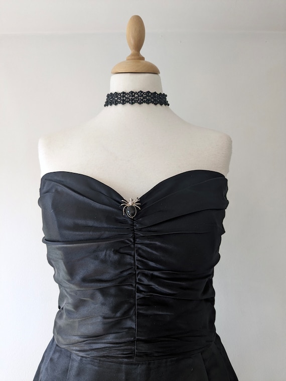 Bellville Sassoon Designer Early 1990s Strapless … - image 3