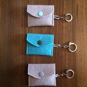 Llavero "shopping cart token pouch", almacenamiento de tokens de carrito de compras