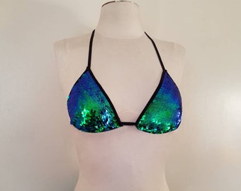 iridescent bralette